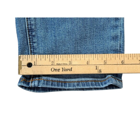 Asos Design Jeans Women's 30" Medium Wash Slim Straight 25" Inseam  High Rise - Picture 9 of 12